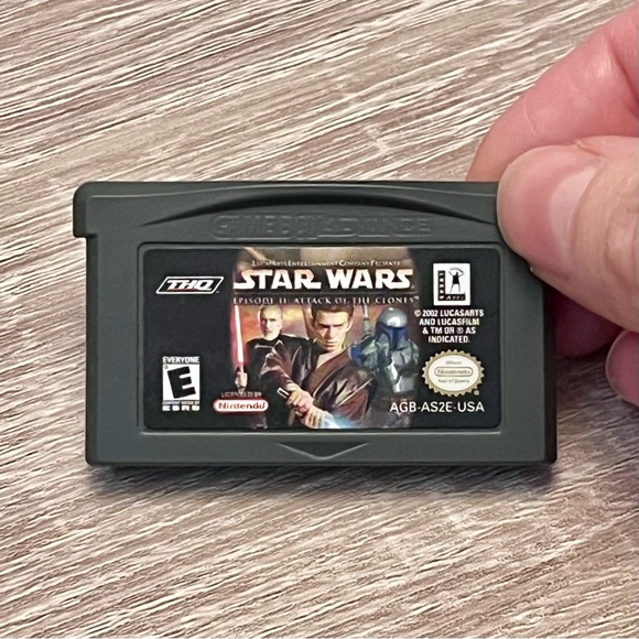 Nintendo Game Boy Advance Star Wars Episode 2: Attack of the Clones - Untested - Picture 3 of 3